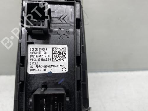 Left front window switch PEUGEOT 308 II (LB_, LP_, LW_, LH_, L3_) 1.5 BlueHDI 100 | BP29286769I27 