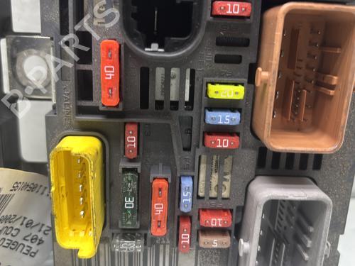 Fuse box PEUGEOT 407 Coupe (6C_) 2.0 HDi | BP29841619E1