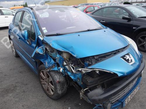 Front left exterior door handle PEUGEOT 207 (WA_, WC_) 1.6 HDi | BP19983696C128 
