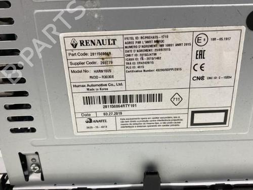 Radio DACIA SANDERO II 1.0 SCe 75 (B8JC, B8JD, B8NC) | BP26732962E6 
