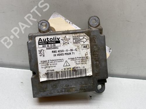 Kollisjonspute styreenhet PEUGEOT 206 Hatchback (2A/C) 1.4 HDi eco 70 (68 hp) 30490276