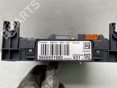Fuse box CITROËN DS3 (SA_) 1.6 HDi 90 | BP26295856E1 