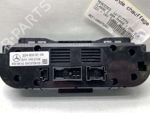 Climate control MERCEDES-BENZ C-CLASS (W204) C 250 CDI (204.003) | BP24960482I5 - Image 4