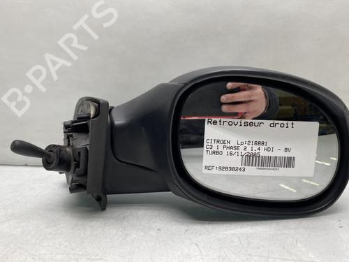 Used Right mirror CITROËN C3 I (FC_, FN_) 1.4 HDi (68 hp) 24962247