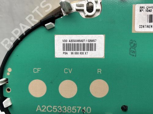Instrument cluster CITROËN C3 II (SC_) 1.4 HDi 70 (SC8HZC, SC8HR0, SC8HP4) | BP28279836C47 - Image 6