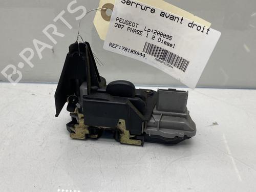 Front right lock PEUGEOT 307 (3A/C) 2.0 HDi 90 | BP19953616C97 