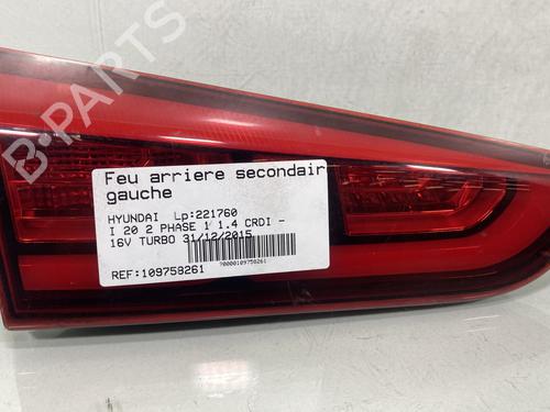 Used Left tailgate light HYUNDAI i20 II (GB, IB) 1.4 CRDi (90 hp) 29286936