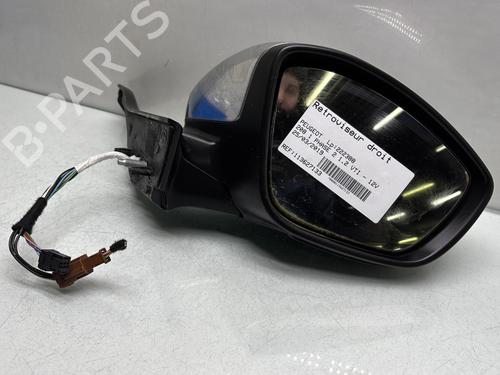 Used Right mirror PEUGEOT 208 I (CA_, CC_) 1.2 VTI 82 (82 hp) 32125808