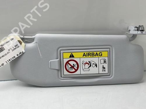 Used Right sun visor PEUGEOT 208 I (CA_, CC_) 1.2 VTI 82 (82 hp) 19958510