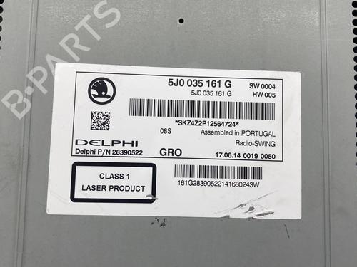 Bilradio SKODA FABIA II Combi (545) 1.2 TSI | BP29597383E6 