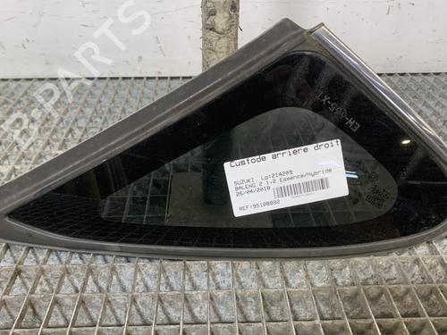 Used Rear right quarter glass Rear right quarter glass SUZUKI BALENO (FW, EW) 1.2 Hybrid (A1K412) (90 hp) 33427512 33427512