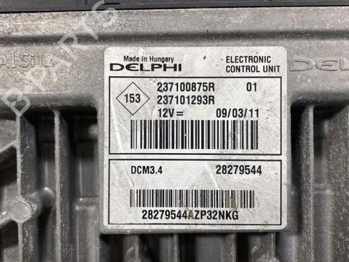 Used Engine control unit (ECU) Engine control unit (ECU) RENAULT CLIO III (BR0/1, CR0/1) 1.5 dCi (75 hp) 21197021 21197021