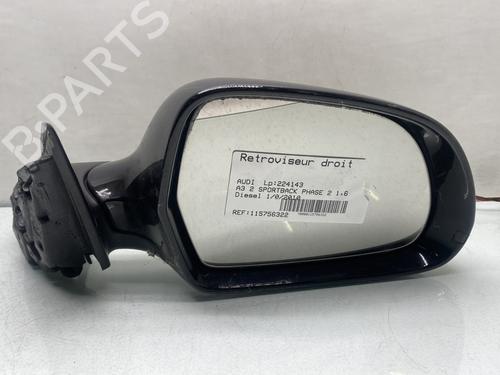 Used Right mirror AUDI A3 Sportback (8PA) 1.6 TDI (105 hp) 30933016