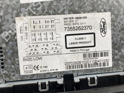 Used Radio Radio FORD KA (RU8) 1.3 TDCi (75 hp) 20024007 20024007