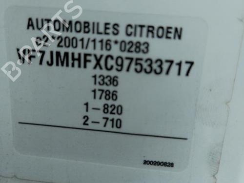 ECU airbags CITROËN C2 (JM_) 1.1 | BP19953747M53 