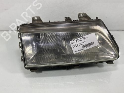Used Right headlight PEUGEOT 806 (221) 1.9 TD (92 hp) 22298261