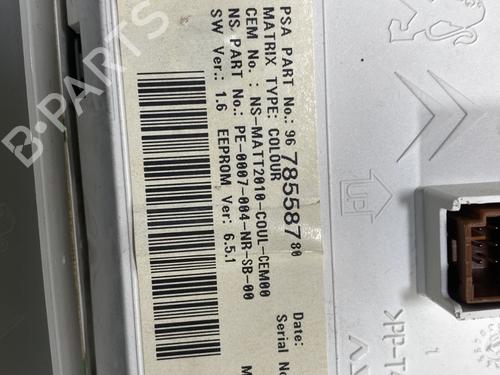 Instrument cluster PEUGEOT 208 I (CA_, CC_) 1.6 HDi | BP29287083C47 