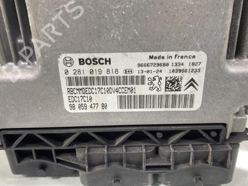 Used Engine control unit (ECU) Engine control unit (ECU) CITROËN C3 II (SC_) 1.4 HDi 70 (SC8HZC, SC8HR0, SC8HP4) (68 hp) 21196897 21196897