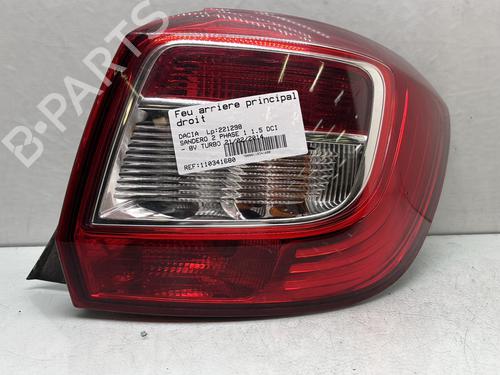 Used Right taillight DACIA SANDERO II 1.5 dCi 75 / Blue dCi 75 (B8JW, B8M4, B8AH, B8M7, B8M6) (75 hp) 28581435