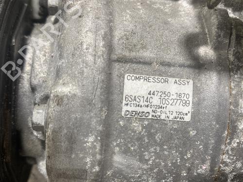 Used AC compressor AC compressor MERCEDES-BENZ A-CLASS (W176) A 200 CDI / d (176.008) (136 hp) 31205477 31205477
