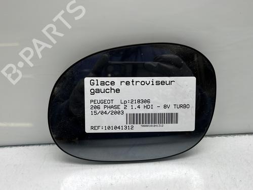 Used Left mirror glass PEUGEOT 206+ (2L_, 2M_) 1.4 HDi eco 70 (68 hp) 24428073