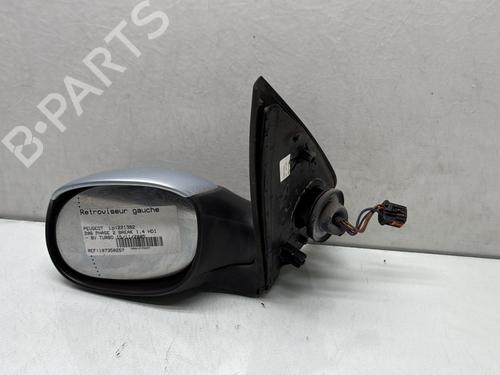 Used Left mirror PEUGEOT 206 SW (2E/K) 1.4 HDi (68 hp) 28280489