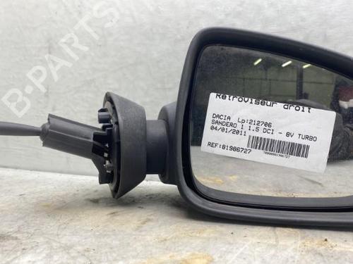 Used Right mirror DACIA SANDERO 1.5 dCi (68 hp) 19990983