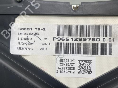 Instrument cluster PEUGEOT 307 CC (3B) 2.0 16V | BP32441243C47 