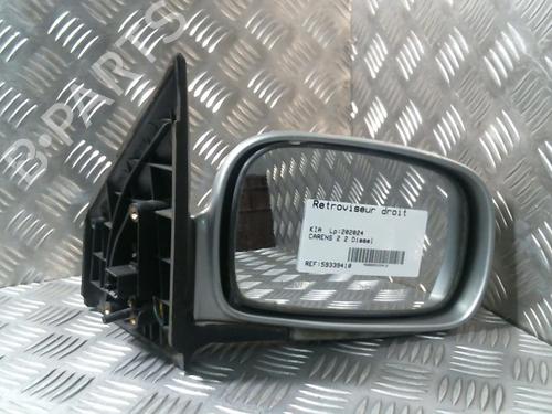 Right mirror KIA CARENS II MPV (FJ) 2.0 CRDi | BP21956401C27 