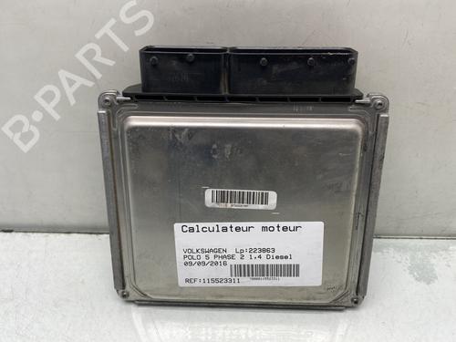 Used Engine control unit (ECU) Engine control unit (ECU) VW POLO V (6R1, 6C1) 1.4 TDI (75 hp) 31602210 31602210