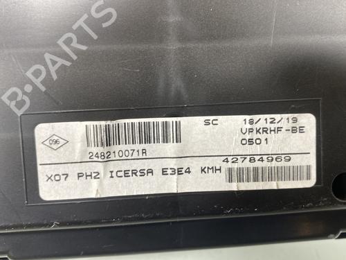 Instrument cluster RENAULT TWINGO III (BCM_, BCA_) 0.9 TCe 95 | BP28279304C47