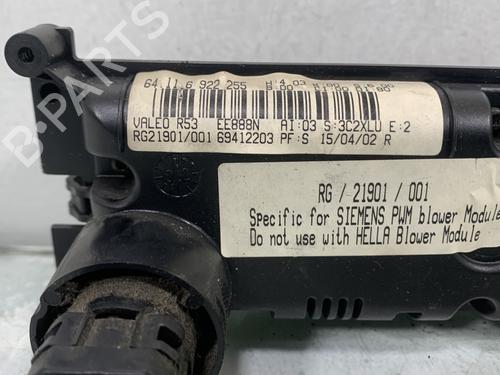 Climate control MINI MINI (R50, R53) Cooper | BP31339985I5 