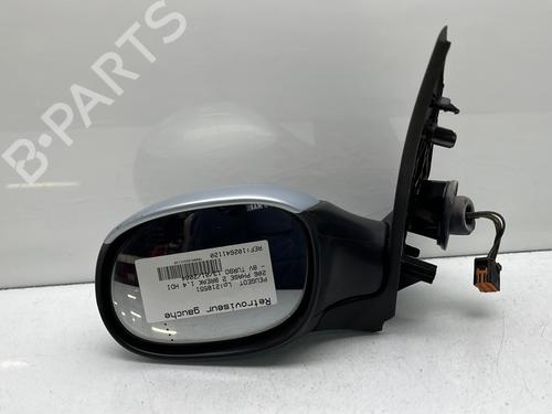 Used Left mirror PEUGEOT 206 SW (2E/K) 1.4 HDi (68 hp) 24960831