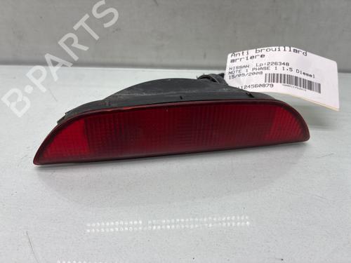 Luz traseira nevoeiro Luz traseira nevoeiro NISSAN NOTE (E11, NE11) 1.5 dCi (86 hp) 35896992 35896992