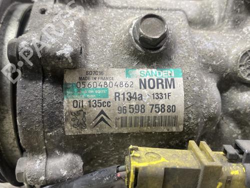 AC compressor CITROËN C4 Picasso I MPV (UD_) 1.6 HDi | BP28625097M34