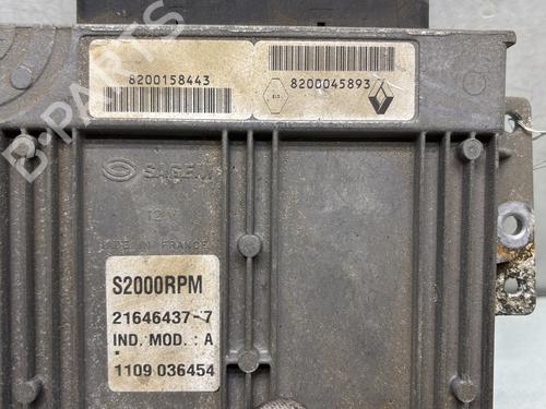 Engine control unit (ECU) RENAULT LAGUNA II (BG0/1_) 1.6 16V (BG1G, BG1H) | BP29724776M57 