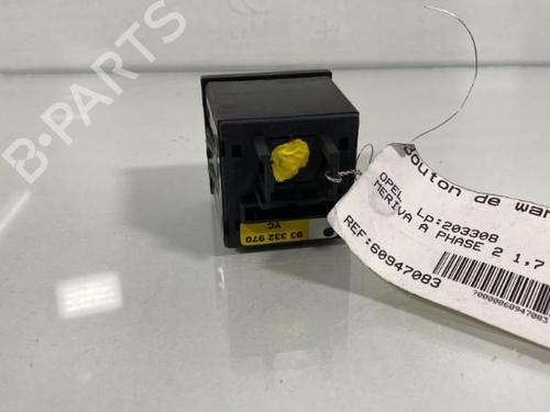 Used Warning switch Warning switch OPEL MERIVA A MPV (X03) 1.7 CDTI (E75) (100 hp) 20010274 20010274