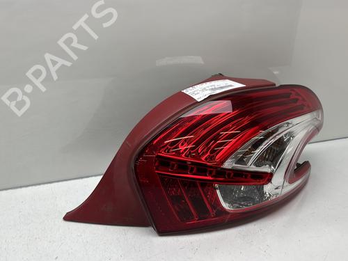 Used Right taillight PEUGEOT 208 I (CA_, CC_) 1.6 HDi (92 hp) 30180979