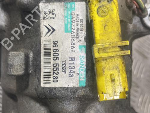 Airco pomp PEUGEOT 407 (6D_) 1.6 HDi 110 (6D9HZC, 6D9HYC) | BP29707553M34