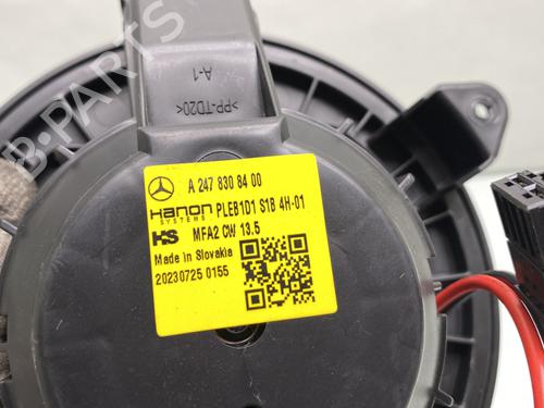 Heater blower motor MERCEDES-BENZ B-CLASS Sports Tourer (W247) B 180 (247.084) | BP26212469M62 