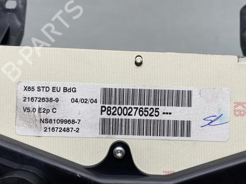 Used Instrument cluster Instrument cluster RENAULT CLIO II (BB_, CB_) 1.2 (BB0A, BB0F, BB10, BB1K, BB28, BB2D, BB2H, CB0A,... (58 hp) 25446726 25446726