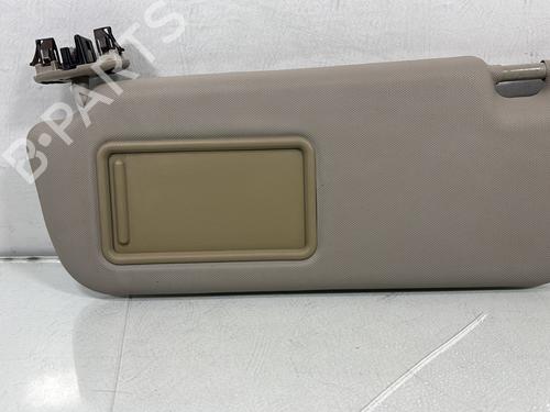 Used Left sun visor TOYOTA AVENSIS Estate (_T27_) 2.0 D-4D (ADT270_, ADT270R) (124 hp) 29961935
