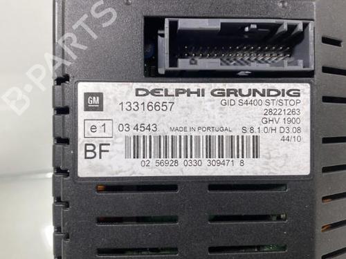 Display monitor OPEL CORSA D (S07) 1.3 CDTI (L08, L68) | BP19956885C48 