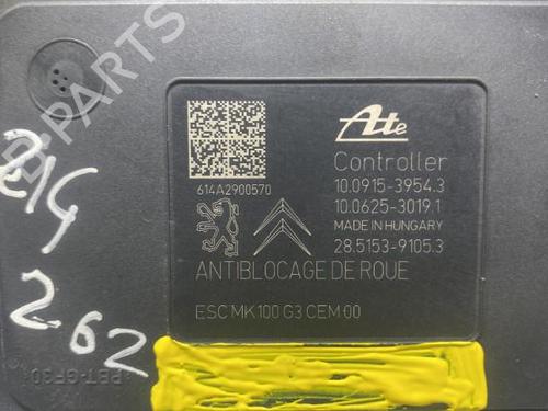 ABS pump PEUGEOT 2008 I (CU_) 1.6 HDi | BP19957639M43 
