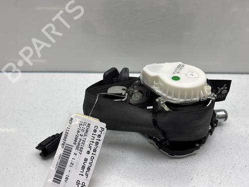 Højre fortil seleforstrammer RENAULT CLIO III (BR0/1, CR0/1) 1.2 16V Hi-Flex (BR1U, CR1U) (75 hp) 30082680