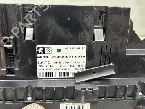 Climate control CITROËN C5 III (RD_) 1.6 HDi 110 (RD9HZC) | BP28281318I5 