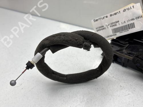 Front right lock NISSAN QASHQAI I (J10, NJ10) 1.5 dCi | BP31379443C97