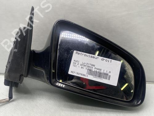Used Right mirror AUDI A3 Sportback (8PA) 1.9 TDI (105 hp) 20313223