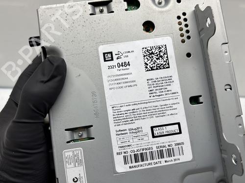 Used Radio Radio OPEL MERIVA B MPV (S10) 1.7 CDTI (75) (110 hp) 28704553 28704553