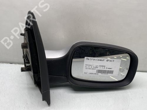 Used Right mirror RENAULT CLIO III (BR0/1, CR0/1) 1.5 dCi (BR17, CR17) (86 hp) 31211956